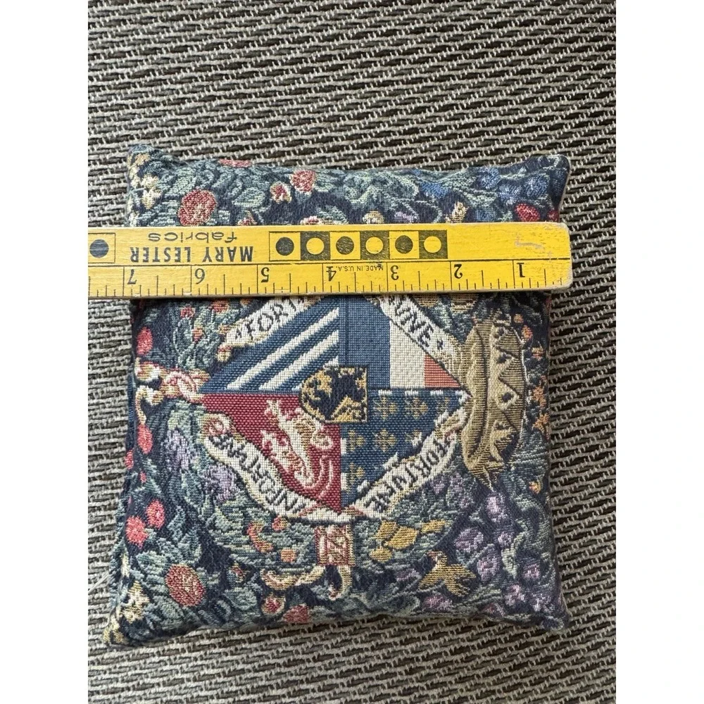 Mini Margaret of Austria Heraldic Tapestry Pillow Made in England‎  7